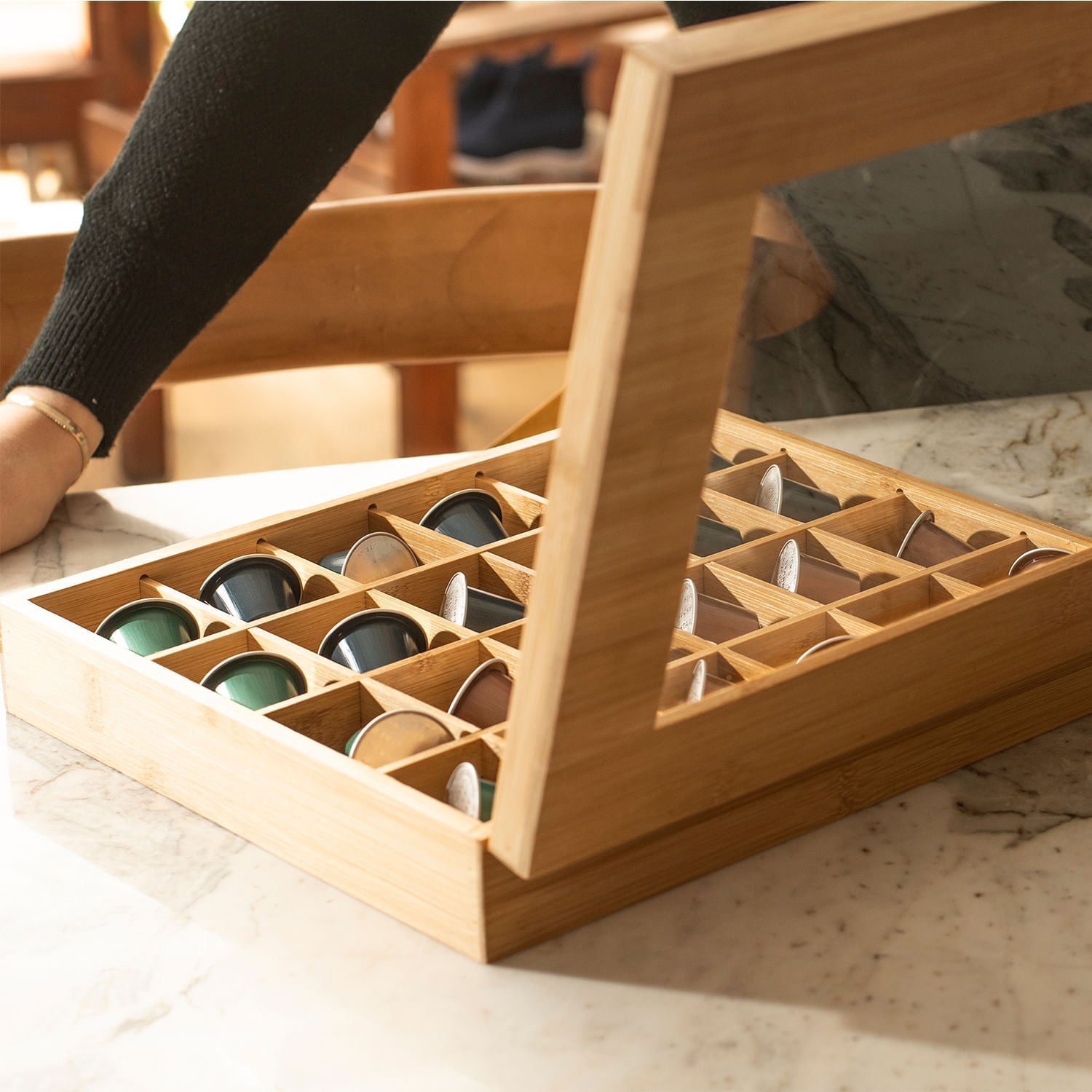 Orna Unique Capsule Organizer 24 Compartments Sense Line