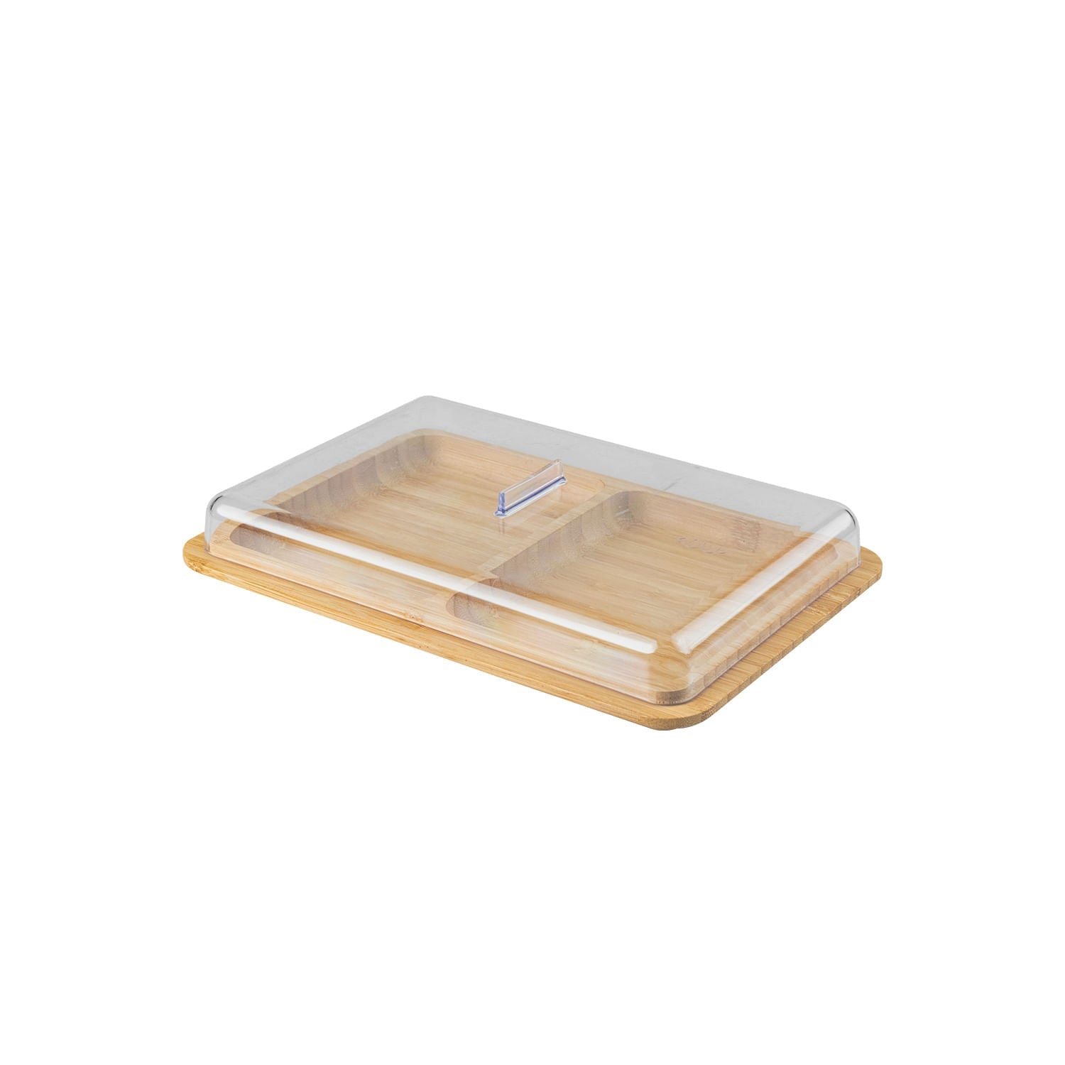 Double Cold Cuts Container with Lid Sense Line