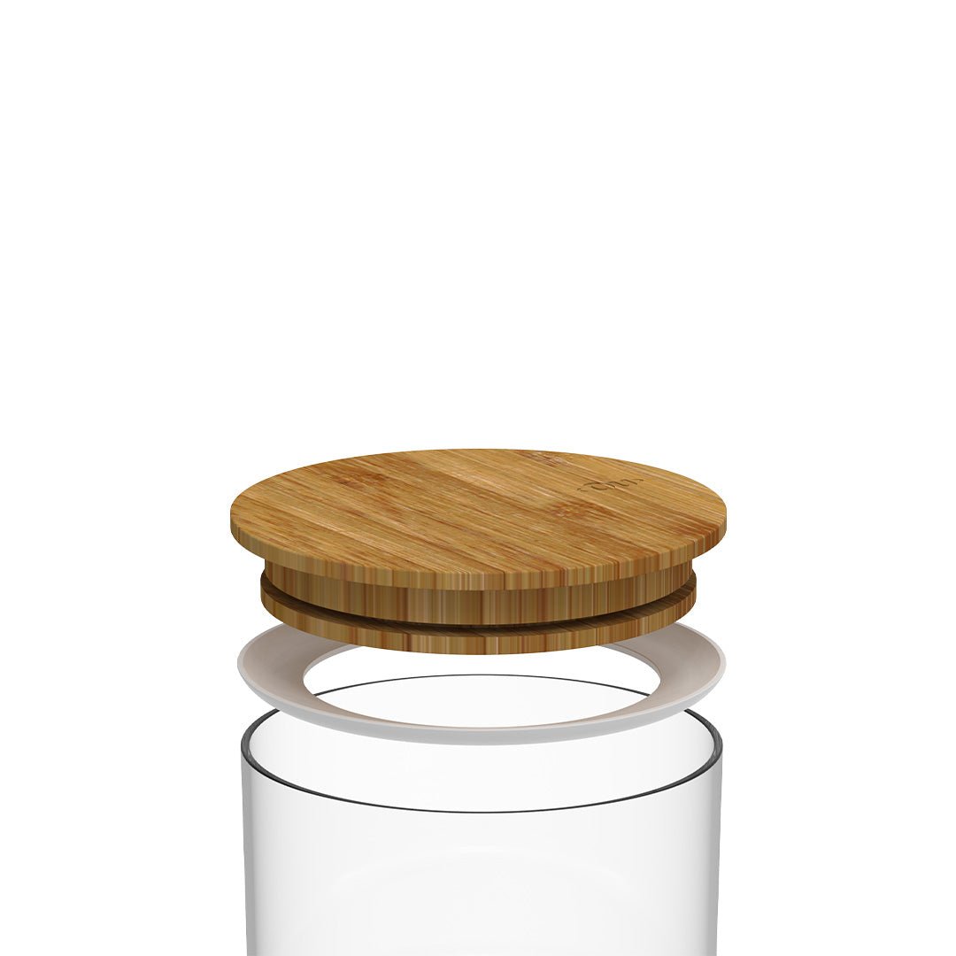 Airtight Orna Unique Round Jar Kit 3 pieces Keep Line