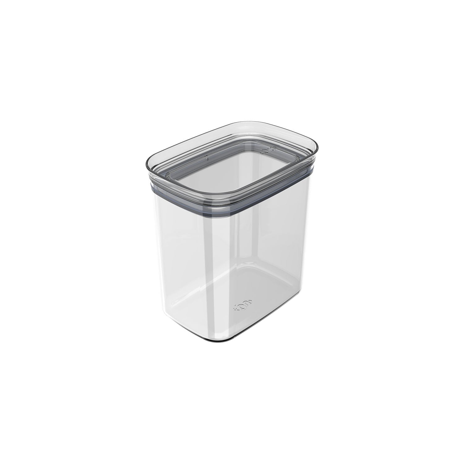 Airtight Rectangular Organizer Orna Unique Jar 1.5L Block Line